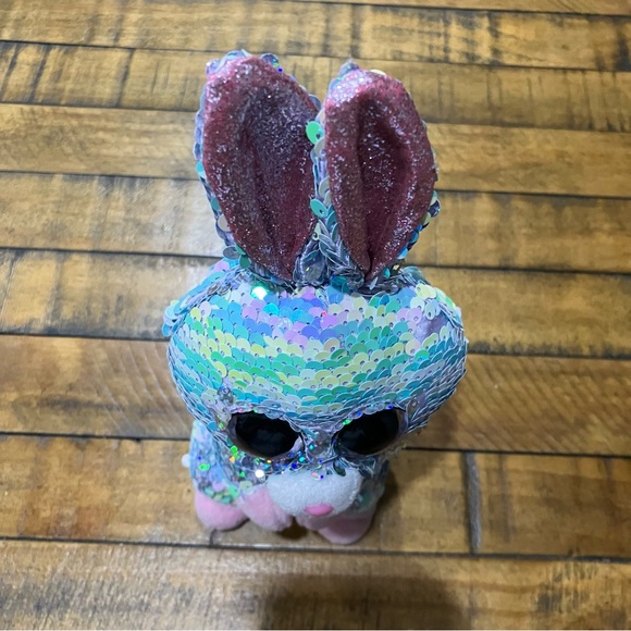 3/$18 | TY Beanie Boos | Raindrop easter sequin style bunny - Picture 4 of 8